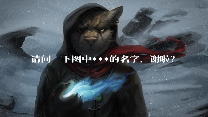 请问一下图中***的名字，谢啦？