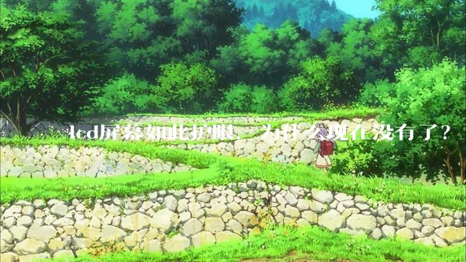lcd屏幕如此护眼，为什么现在没有了？